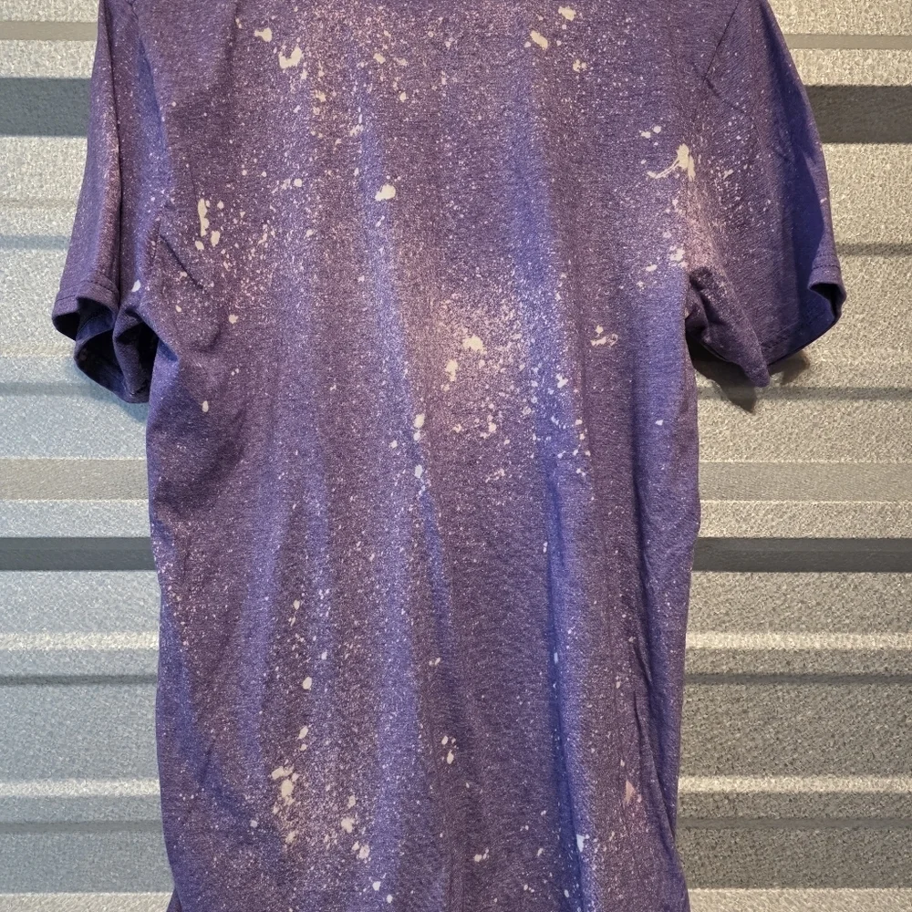 Purple Graphic  T-Shirt
